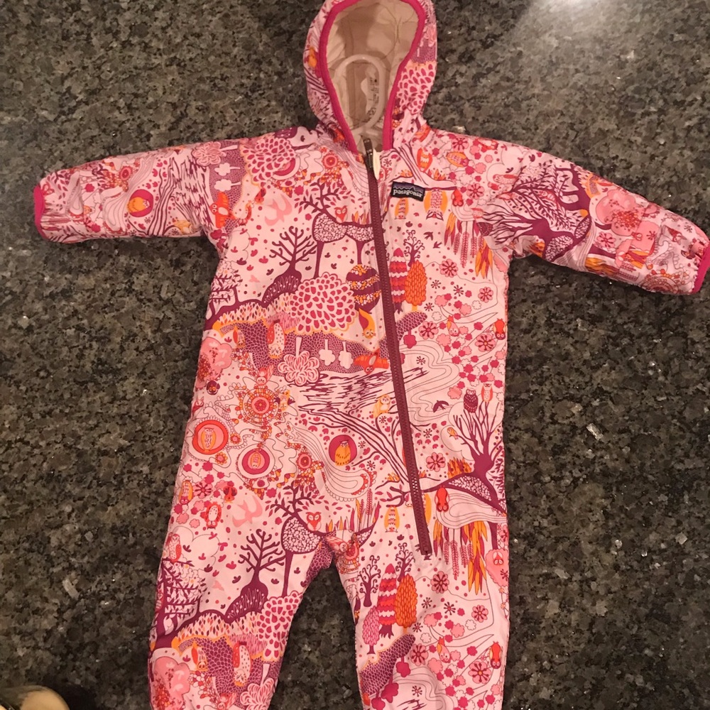 Patagônia baby snow suit